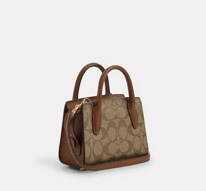 Andrea Mini Carryall Bag In Signature Canvas