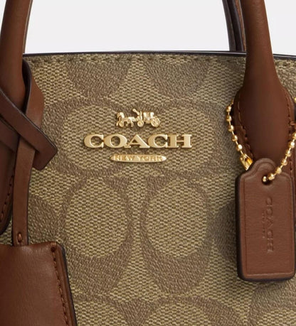 Andrea Mini Carryall Bag In Signature Canvas