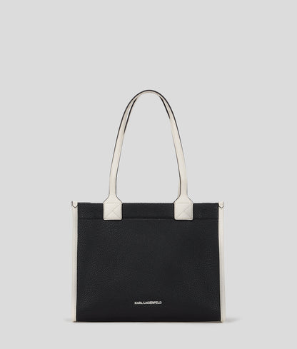 K/SKUARE GRAINY MEDIUM TOTE BAG