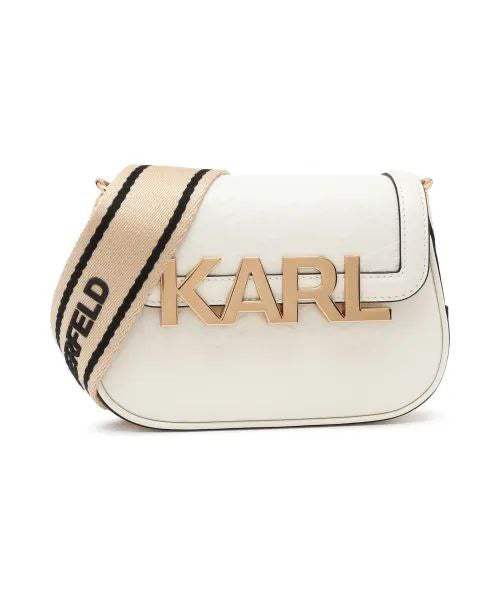 Karl Lagerfeld K/Letters embossed crossbody bag