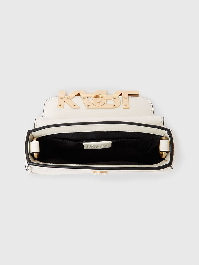 Karl Lagerfeld K/Letters embossed crossbody bag