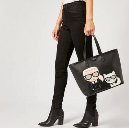 Black Karl Lagerfeld K/Ikonik shopper