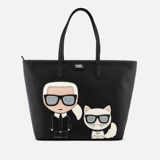 Black Karl Lagerfeld K/Ikonik shopper