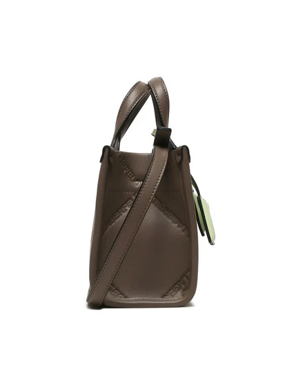 Skuare embossed small tote bag
