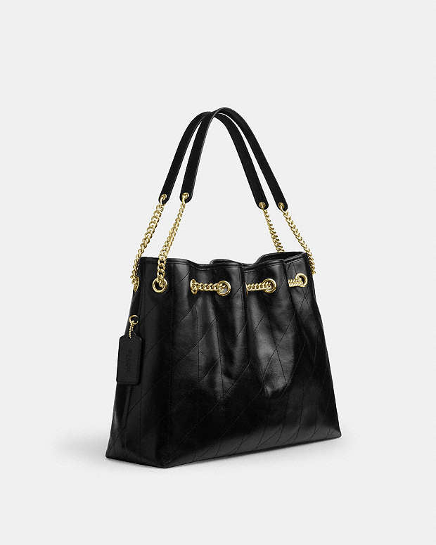 Evelyn Shoulder Bag With Quilting