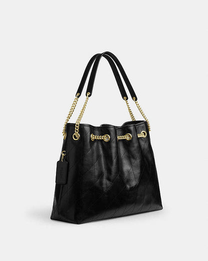 Evelyn Shoulder Bag With Quilting