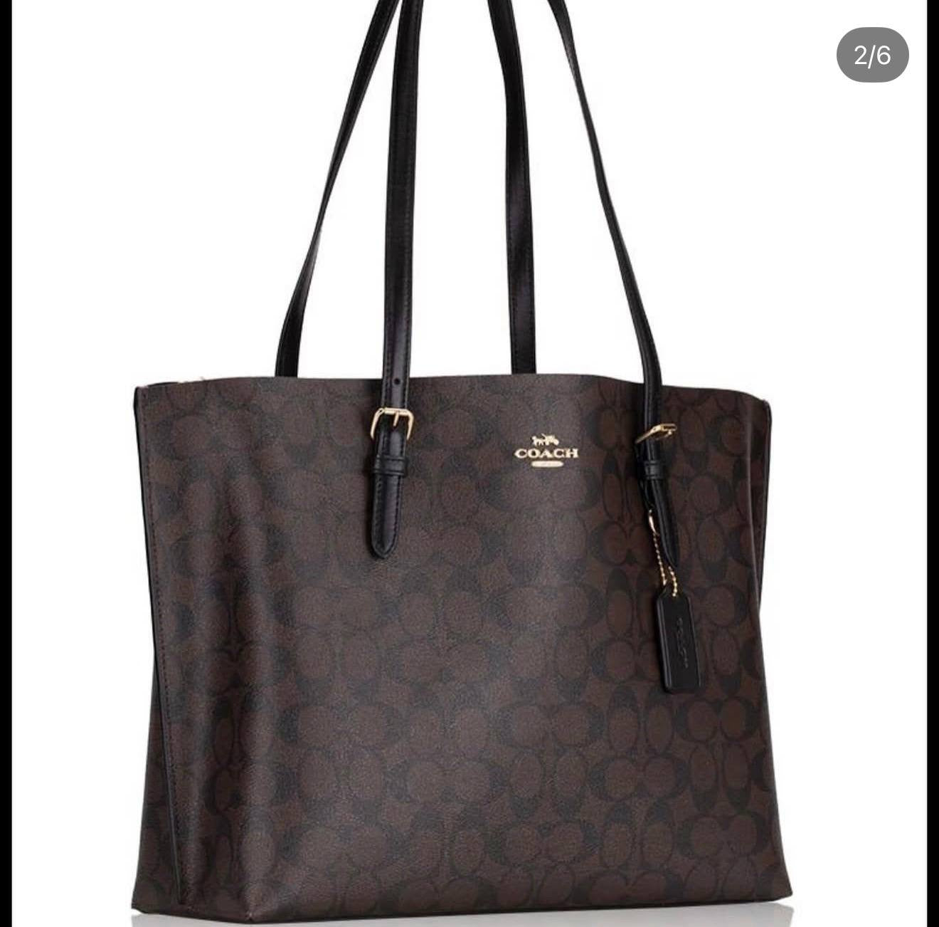 MOLLIE TOTE LARGE SIGNATURE