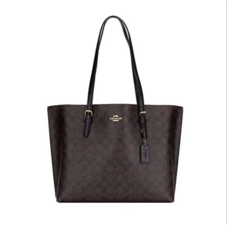 MOLLIE TOTE LARGE SIGNATURE