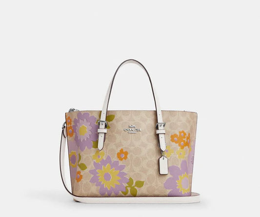 Coach Mollie Tote Bag 25 Sand