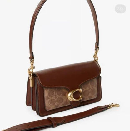 TABBY SHOULDER BAG 20 IN SIGNATURE CANVAS