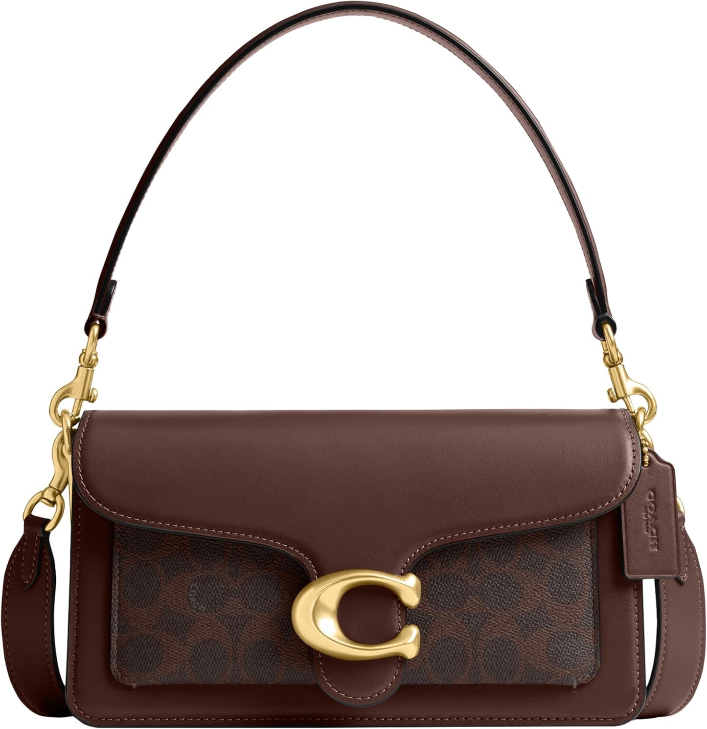 TABBY SHOULDER BAG 20 IN SIGNATURE CANVAS
