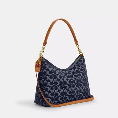 Laurel Shoulder Bag In Signature Denim