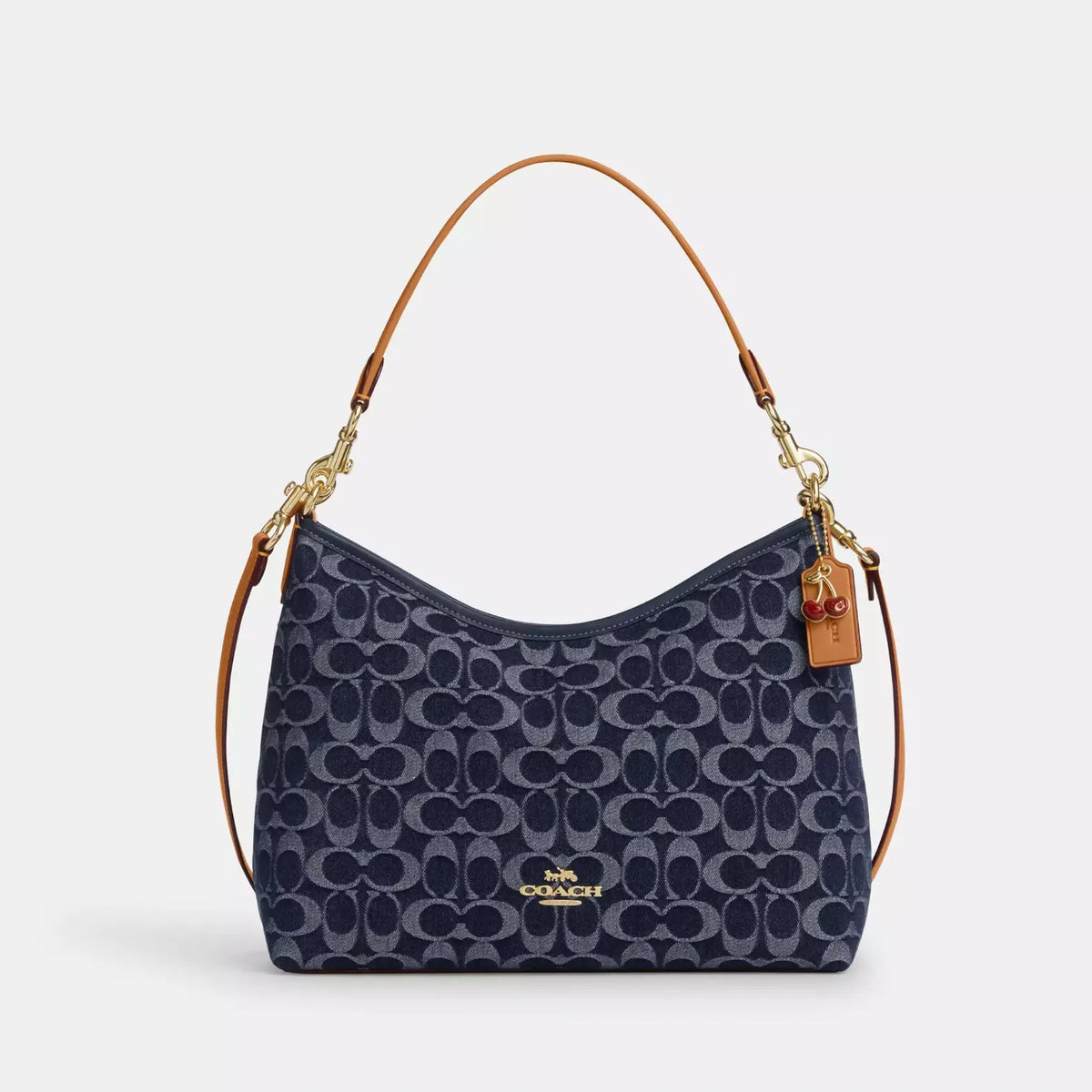 Laurel Shoulder Bag In Signature Denim