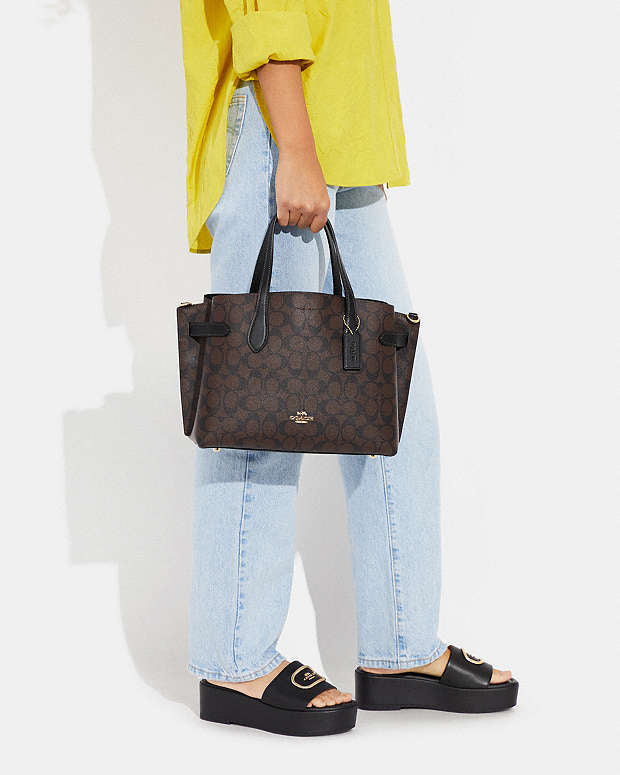 Hanna Carryall Bag In Signature Canvas