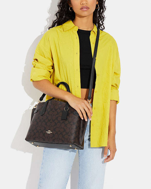 Hanna Carryall Bag In Signature Canvas