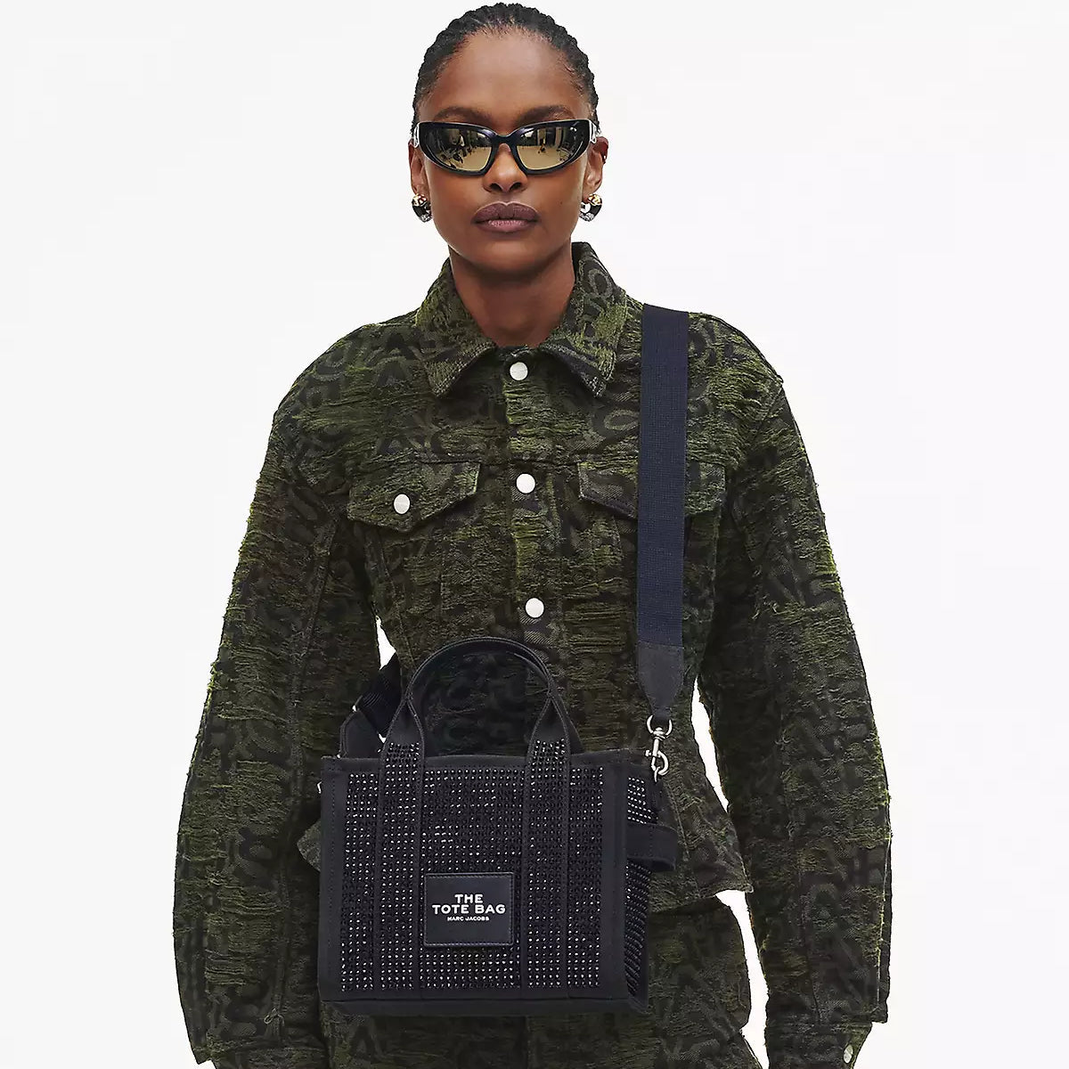 MARC JACOBS THE CRYSTAL SMALL TOTE BAG