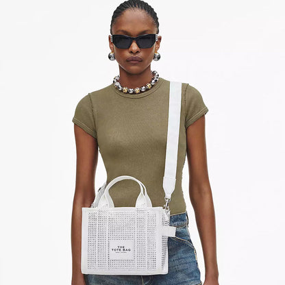 MARC JACOBS THE CRYSTAL SMALL TOTE BAG