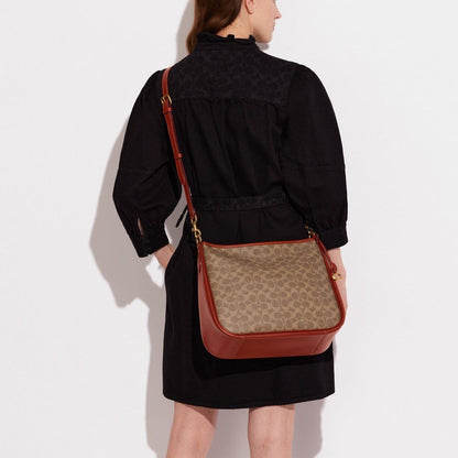 Cary Shoulder Bag In Signature Canvas