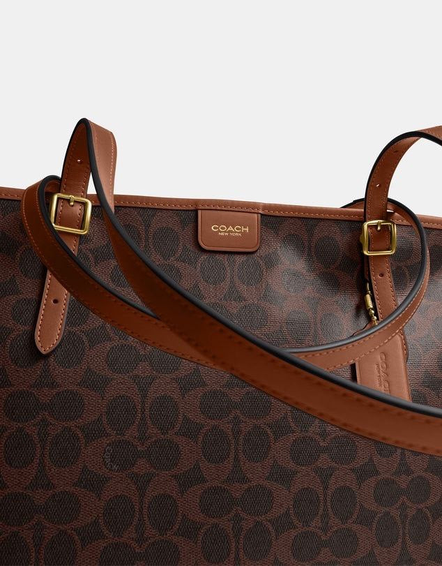 Taxi Tote Bag In Signature Canvas