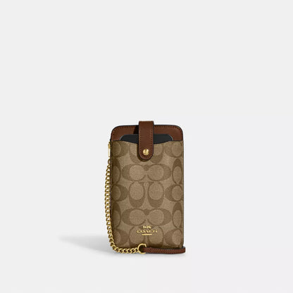 Phone Crossbody In Signature Canvas