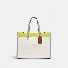 Field Tote 30 In Colorblock With Coach Badge