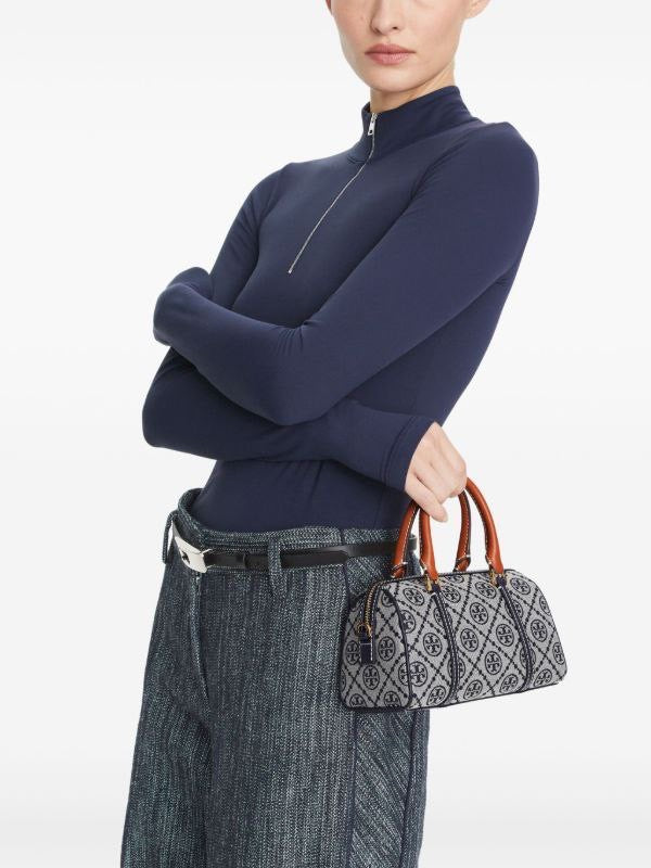 Mini T Monogram barrel bag