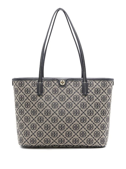TORY BURCH MONOGRAM ZIP TOTE BAG