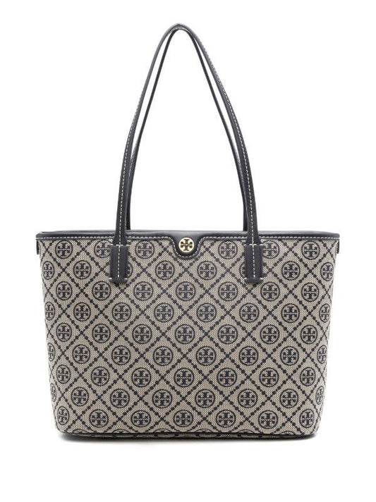 TORY BURCH MONOGRAM ZIP TOTE BAG