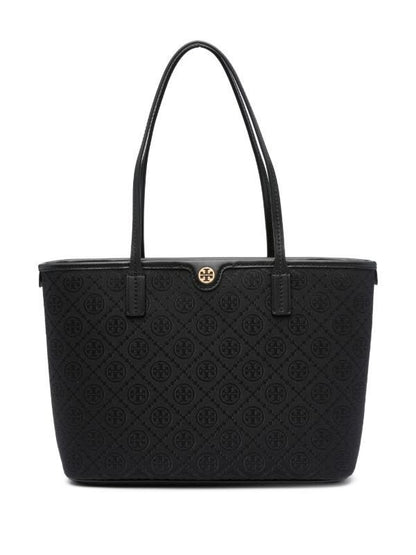 TORY BURCH MONOGRAM ZIP TOTE BAG