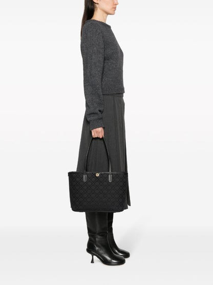 TORY BURCH MONOGRAM ZIP TOTE BAG