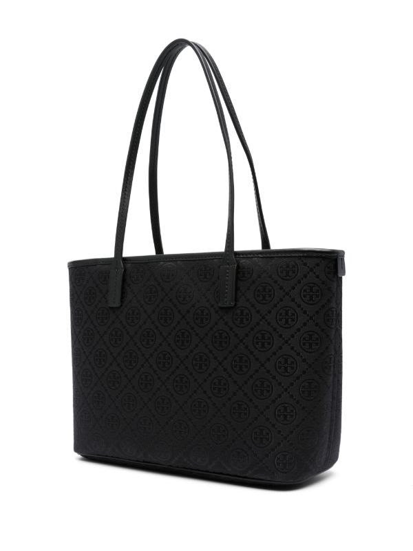 TORY BURCH MONOGRAM ZIP TOTE BAG