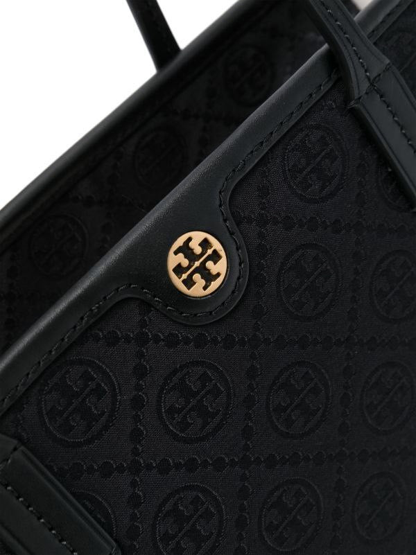 TORY BURCH MONOGRAM ZIP TOTE BAG