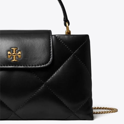 Kira Diamond Quilt Top-Handle Bag