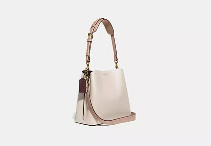 Willow Bucket Bag In Colorblock