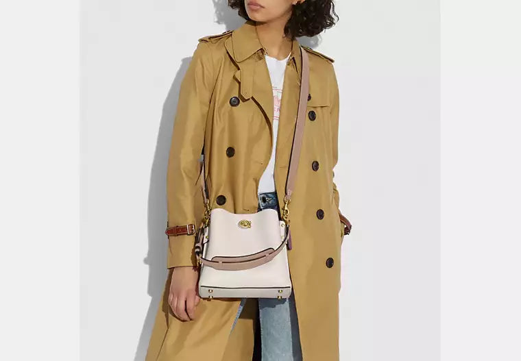 Willow Bucket Bag In Colorblock