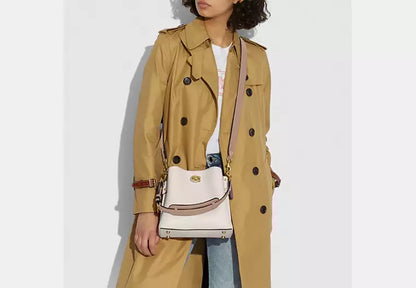 Willow Bucket Bag In Colorblock