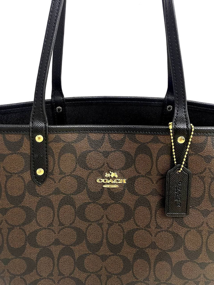 COACH REVERSIBLE CITY TOTE HANDBAG